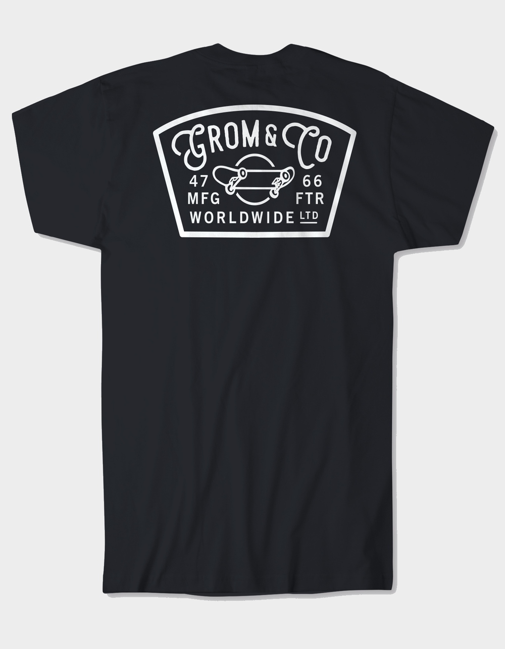 GROM Skate Co. Mens Tee - BLACK
