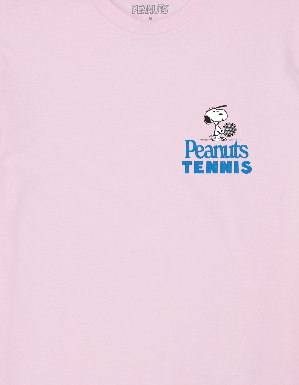 PEANUTS Snoopy Tennis Unisex Tee - LIGHT PINK