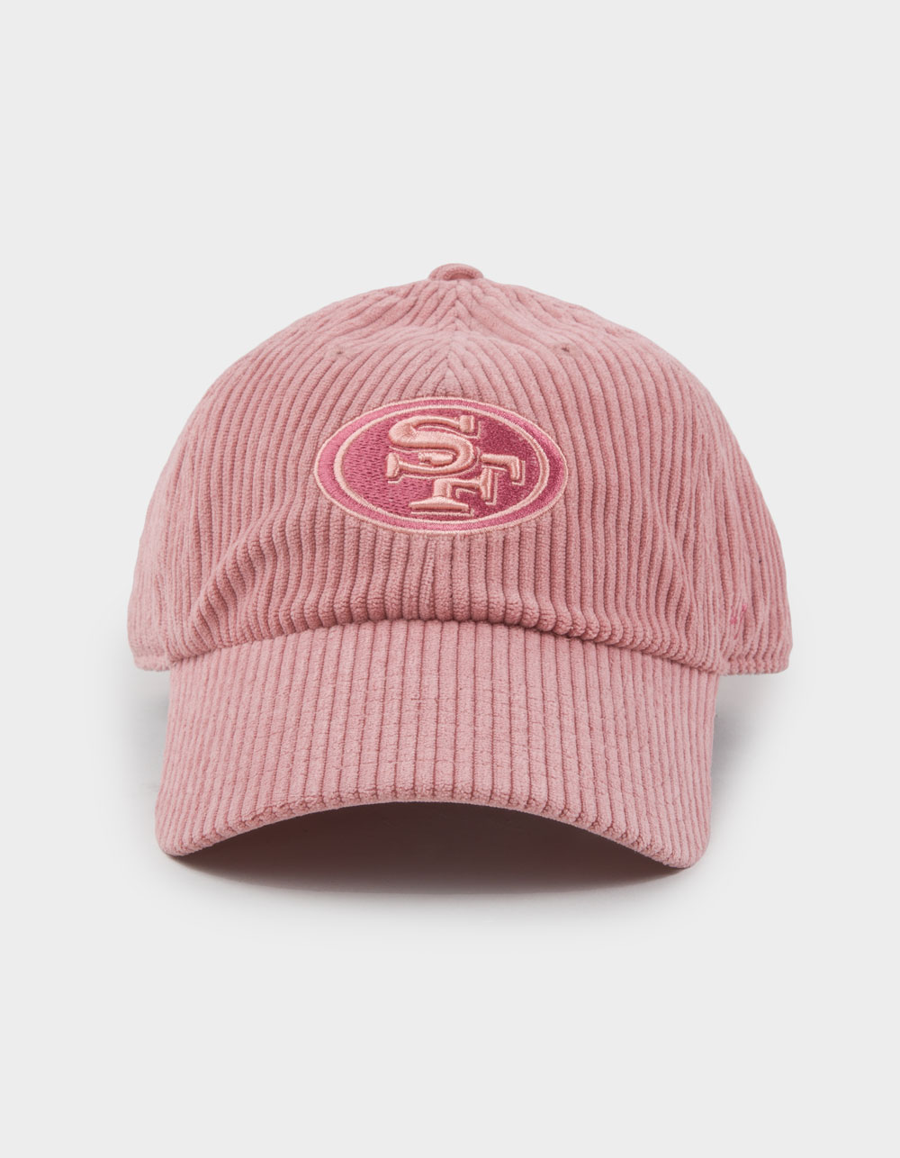 47 BRAND San Francisco 49ers Mellow '47 Clean Up Womens Strapback Hat - PINK