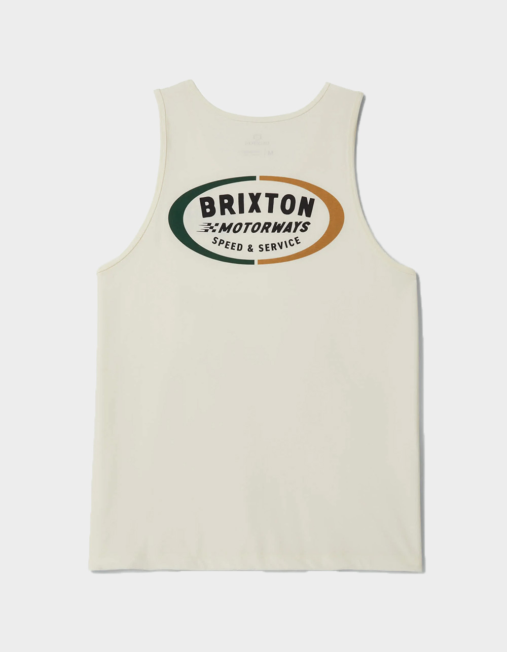 BRIXTON Rhett Mens Tank Top - OFF WHITE