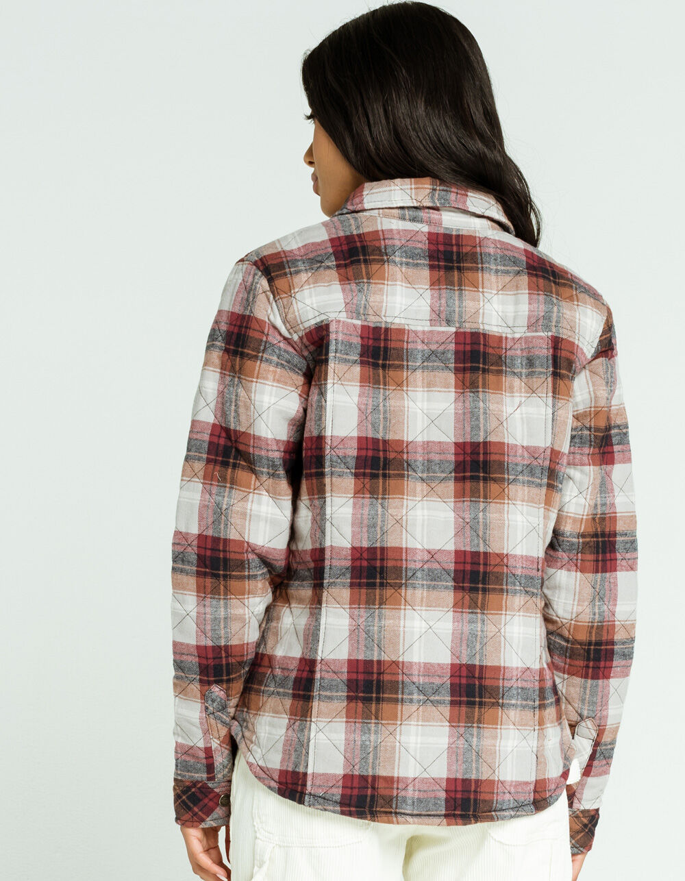 DICKIES Plaid Womens Jacket - BRGCM 