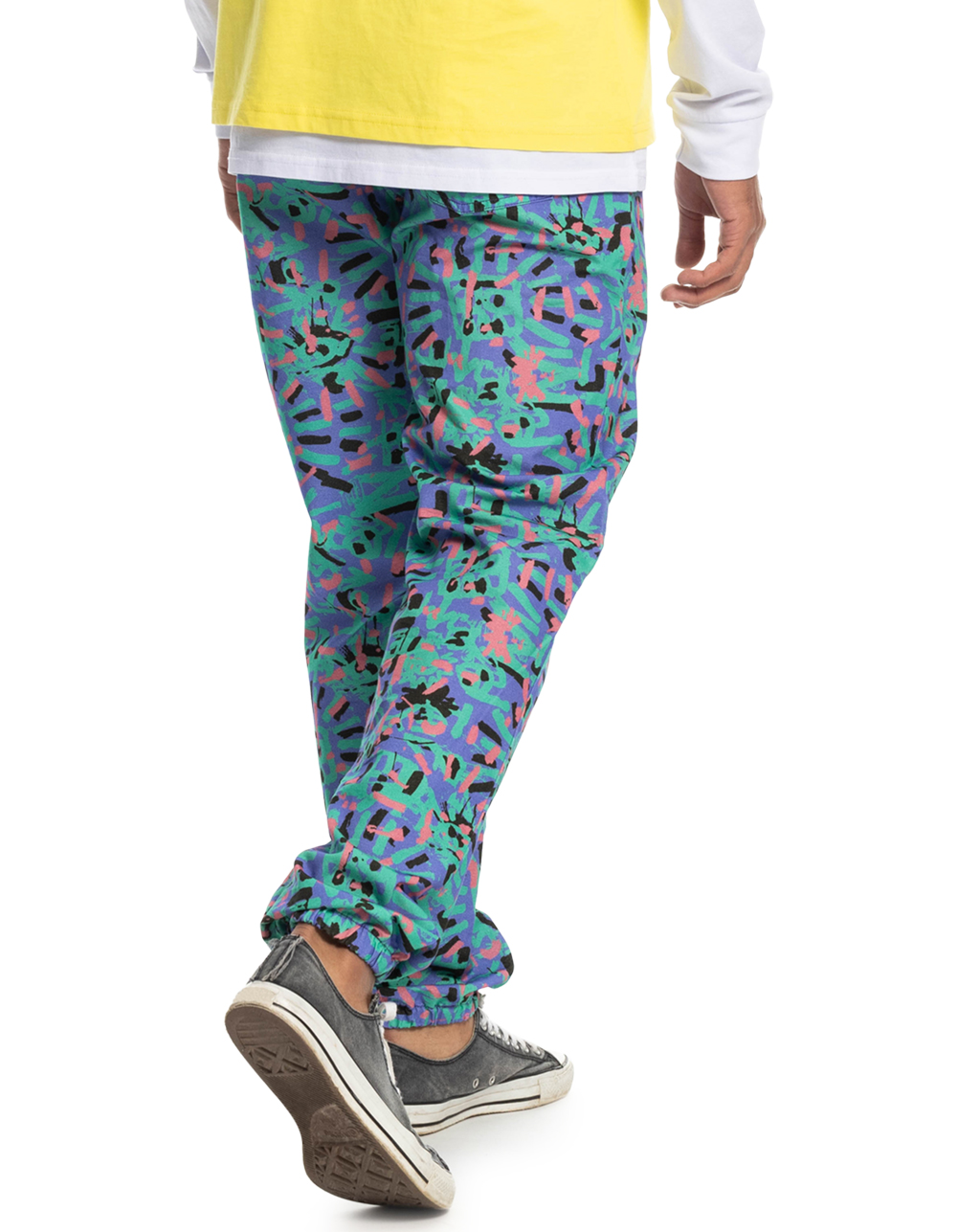 QUIKSILVER x Stranger Things The Argyle Mens Pants - PURPLE COMBO