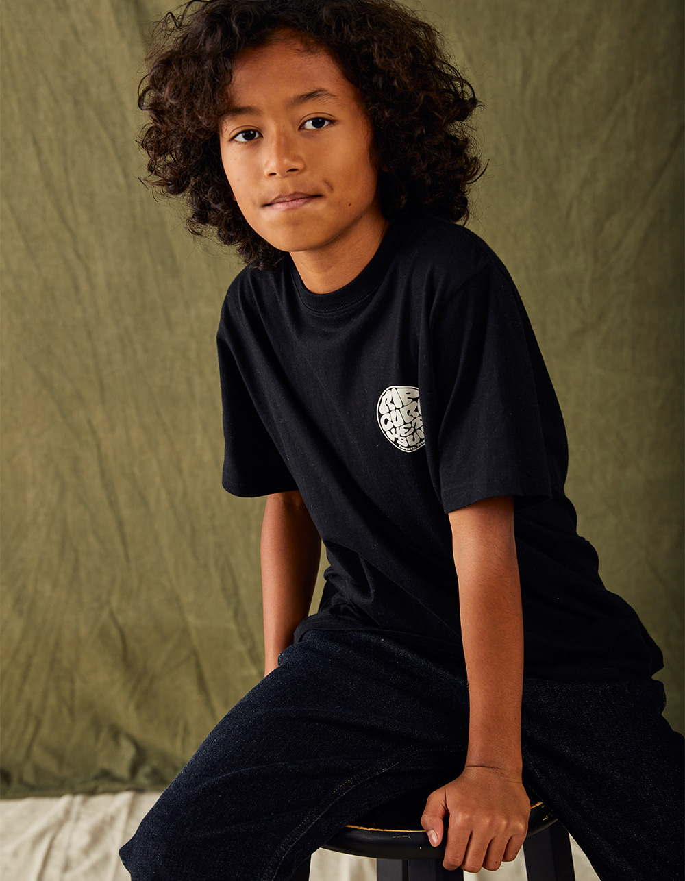 RIP CURL Wetsuit Icon Boys Tee