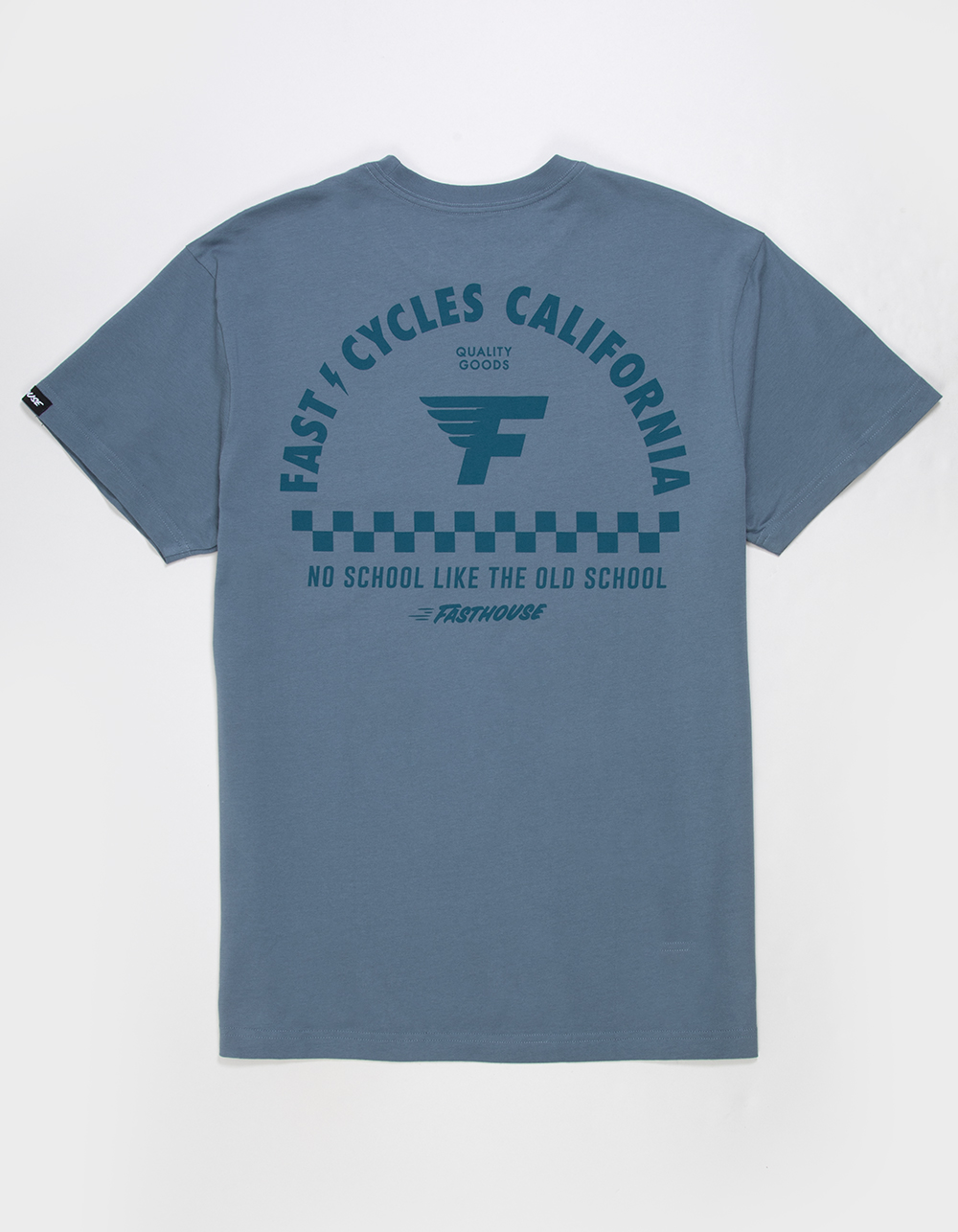 FASTHOUSE Fast Cycles Mens Tee - SLATE BLUE