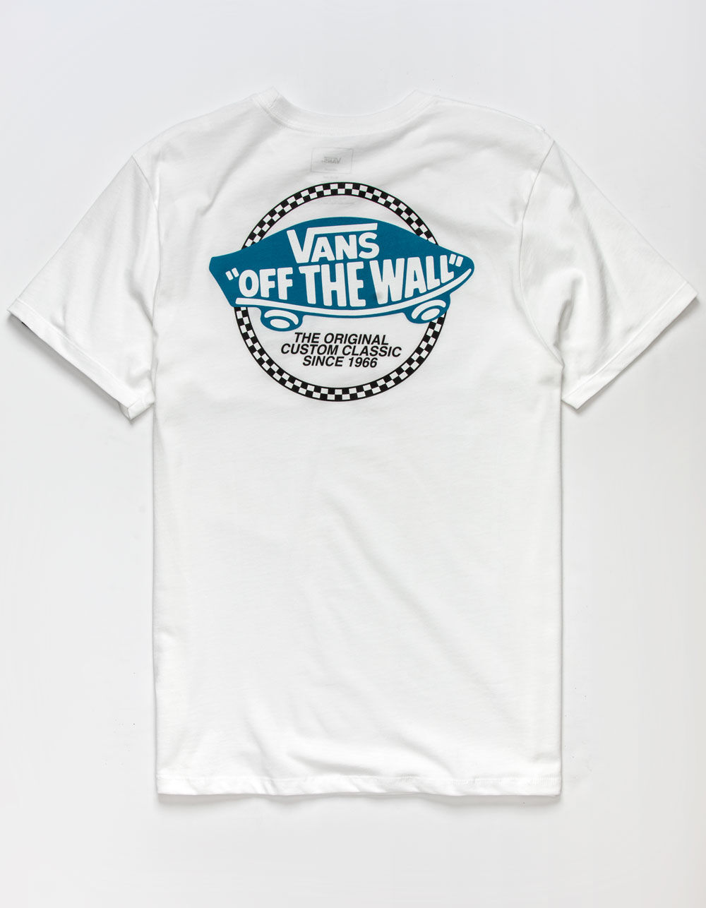 Stikke ud Hvert år Sammenligning VANS Checker Off The Wall Mens T-Shirt - WHITE | Tillys