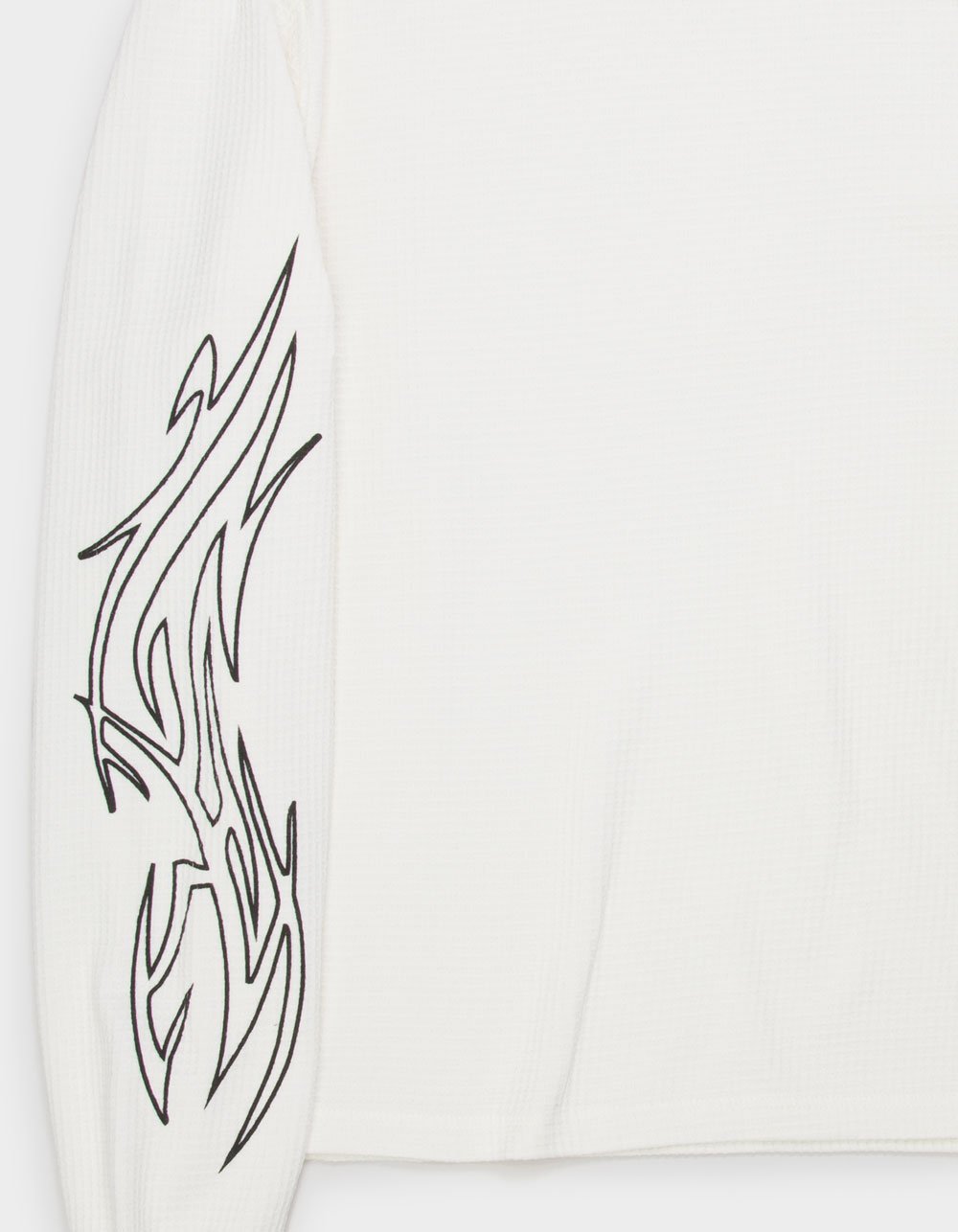 RSQ Mens Printed Thermal - OFF WHITE