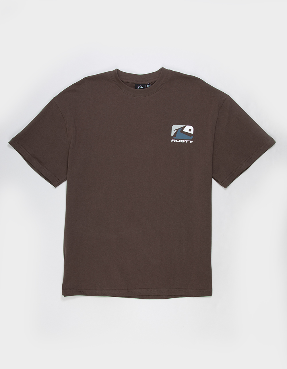 RUSTY Phenom Mens Tee - BROWN