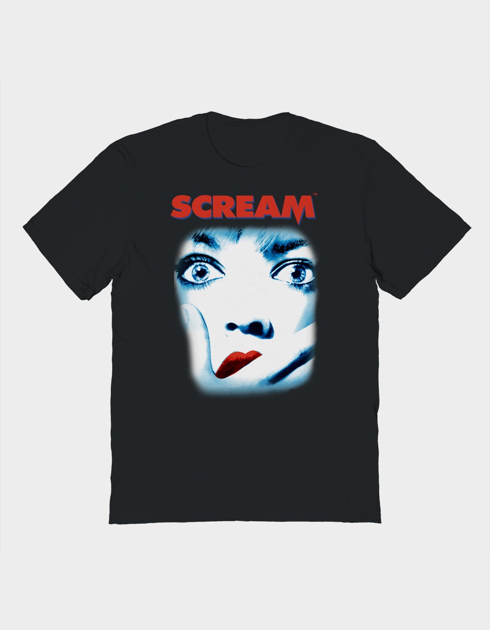 SCREAM Face Cover Unisex Tee - BLACK