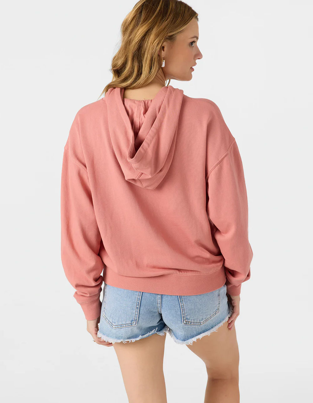 O'NEILL Drift Womens Hoodie - CORAL