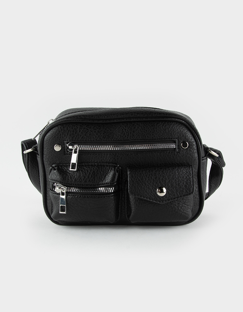 Multi Pocket Crossbody Bag BLACK Tillys