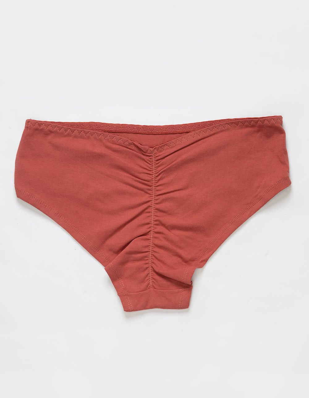 LOVE LIBBY Lace Sides Cheeky Panties RUST Tillys