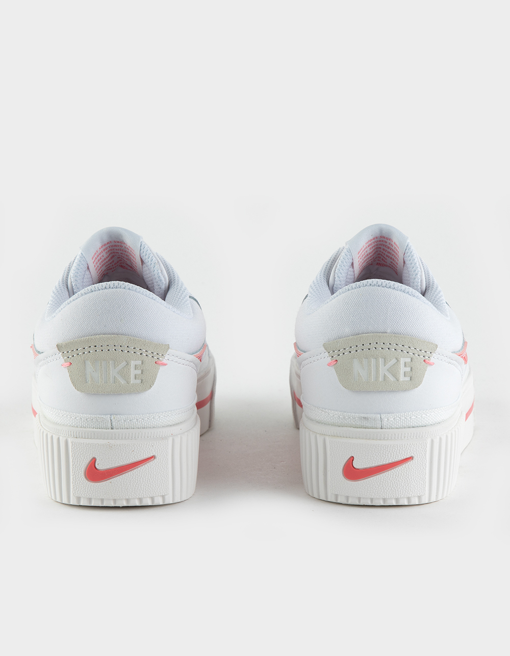 NIKE Court Legacy Lift Womens Shoes - WHITE/HT PINK | Tillys