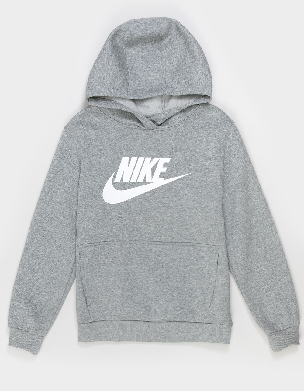 NIKE Sportswear Club Fleece Boys Hoodie - DARK GRAY
