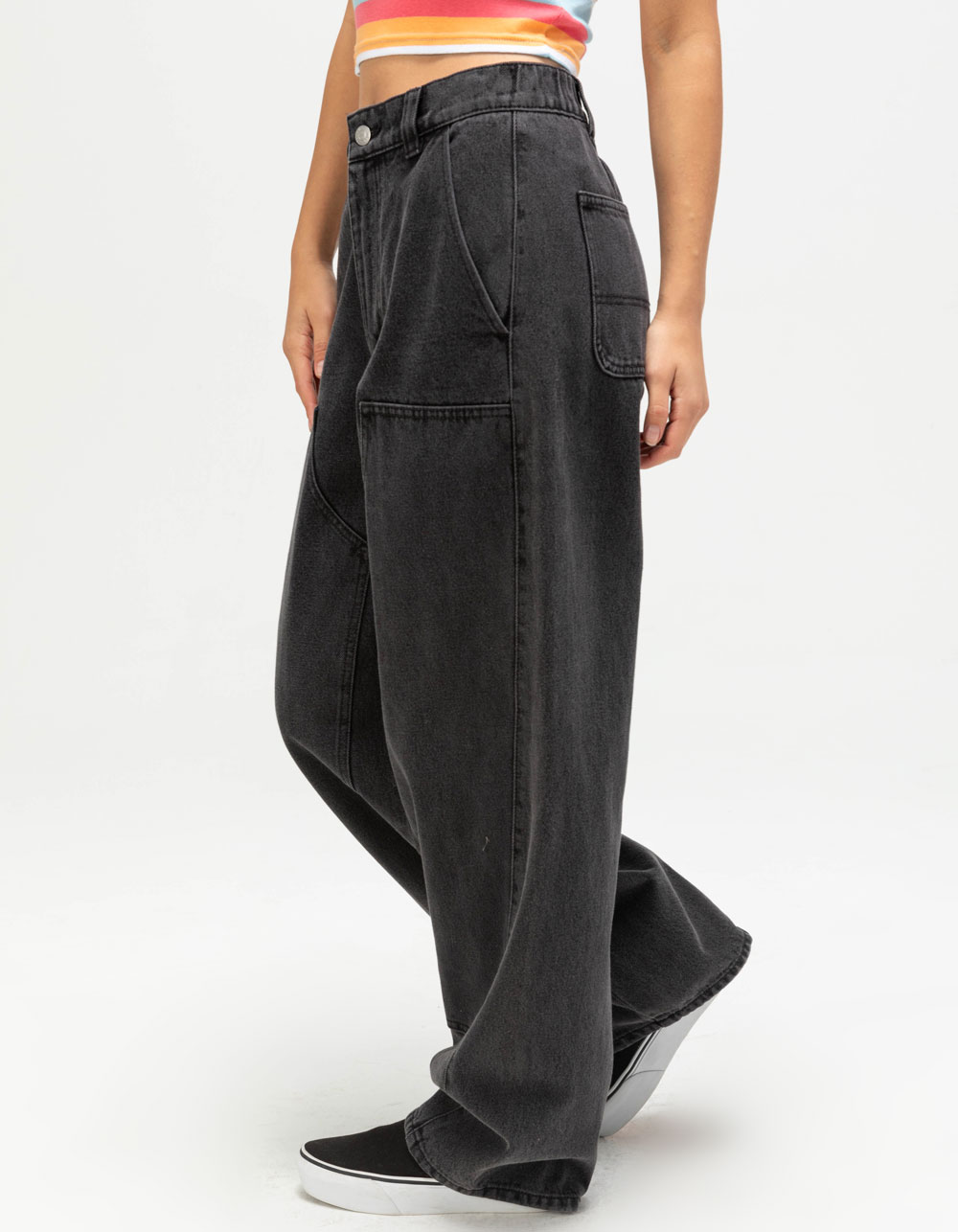 OBEY Leah II Womens Baggy Jeans