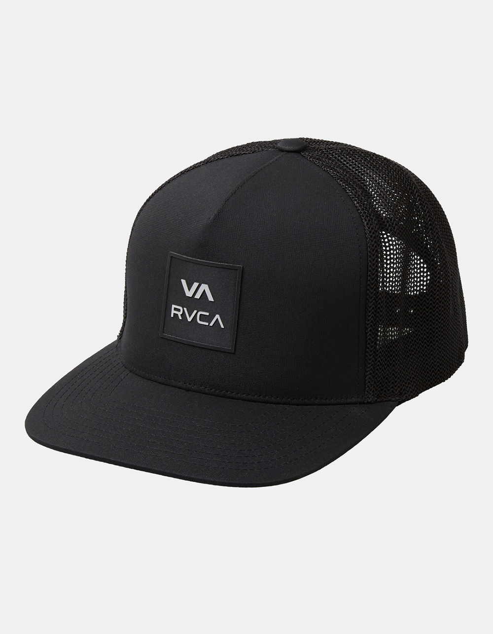 RVCA All The Way Tech Mens Trucker Hat BLACK Tillys