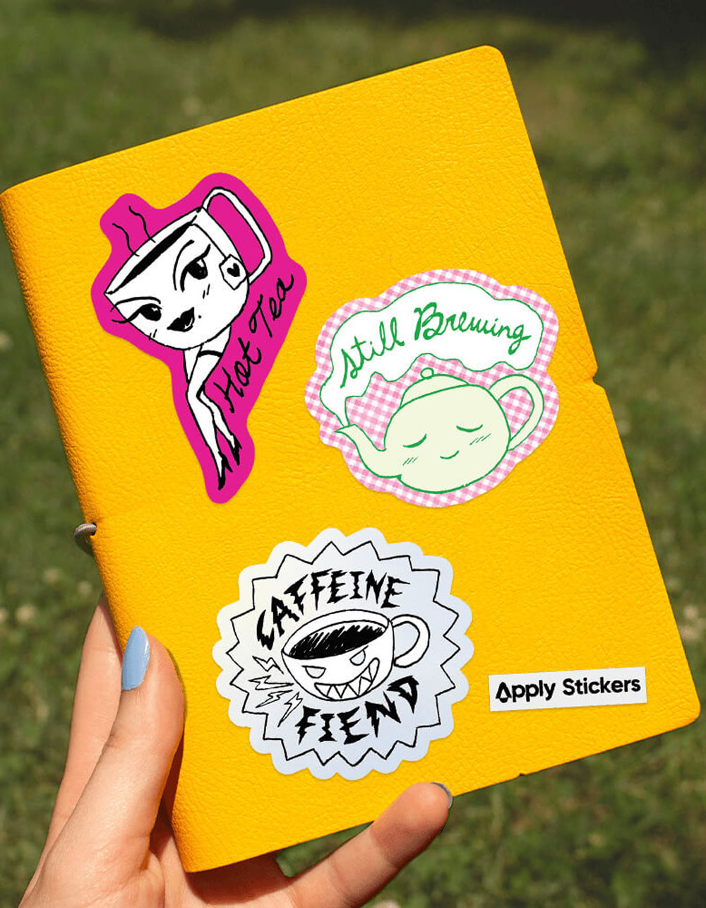 APPLY Caffeine Fiend Sticker - MULTI