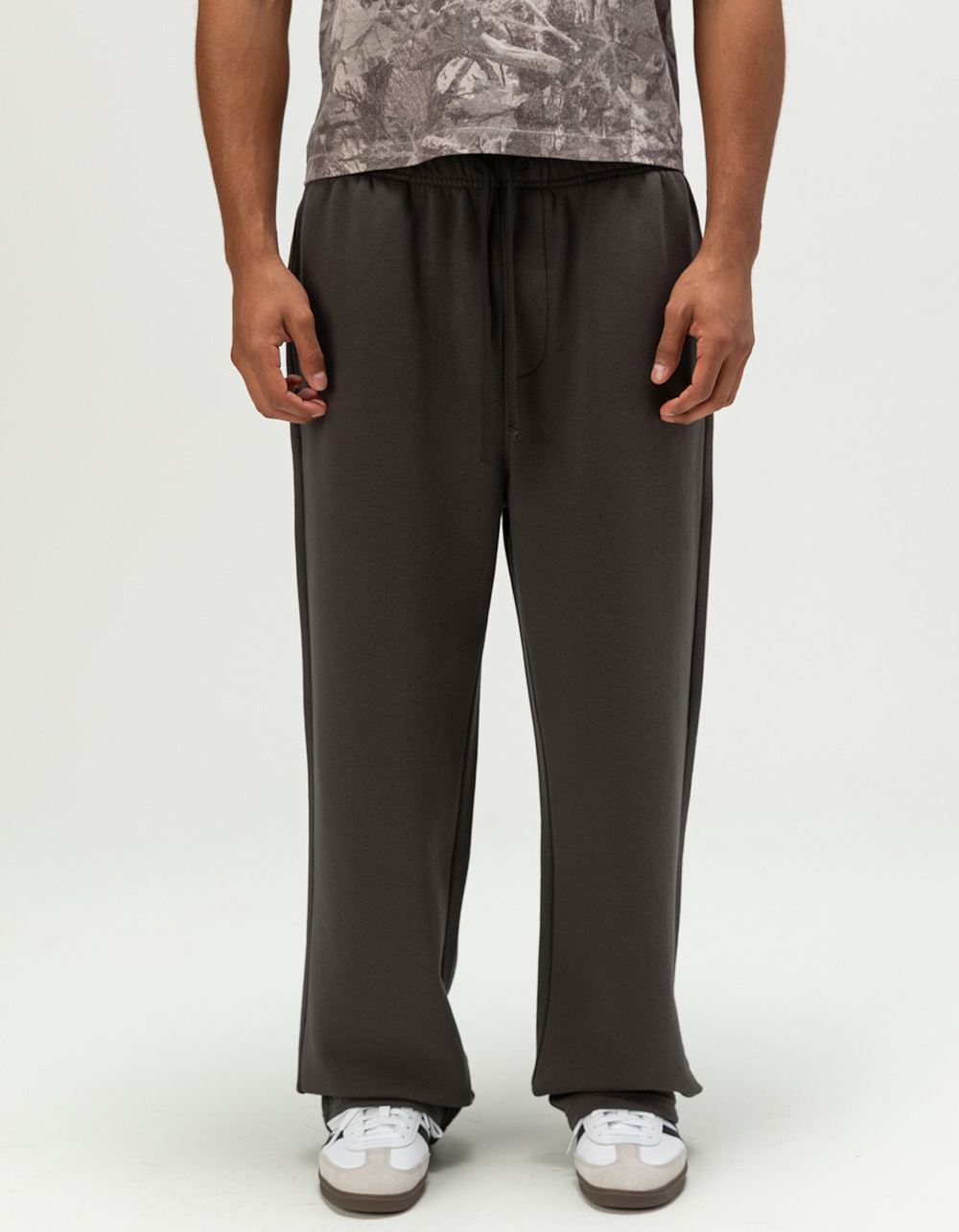 RSQ Mens Loose Sweatpants - WASHED BLACK