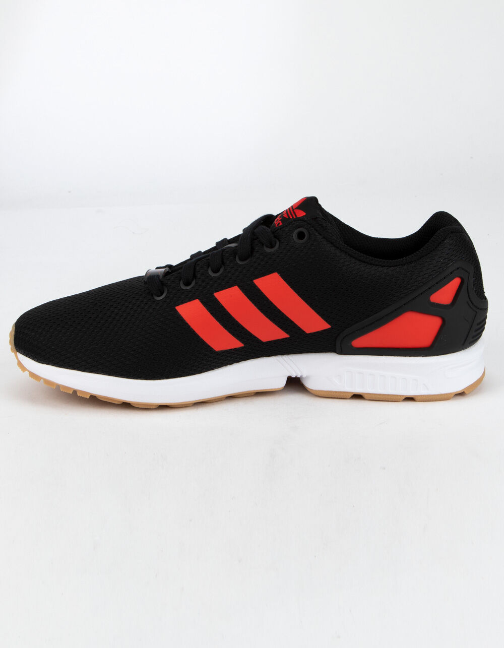 ADIDAS ZX Flux Black & Red Shoes image number 3