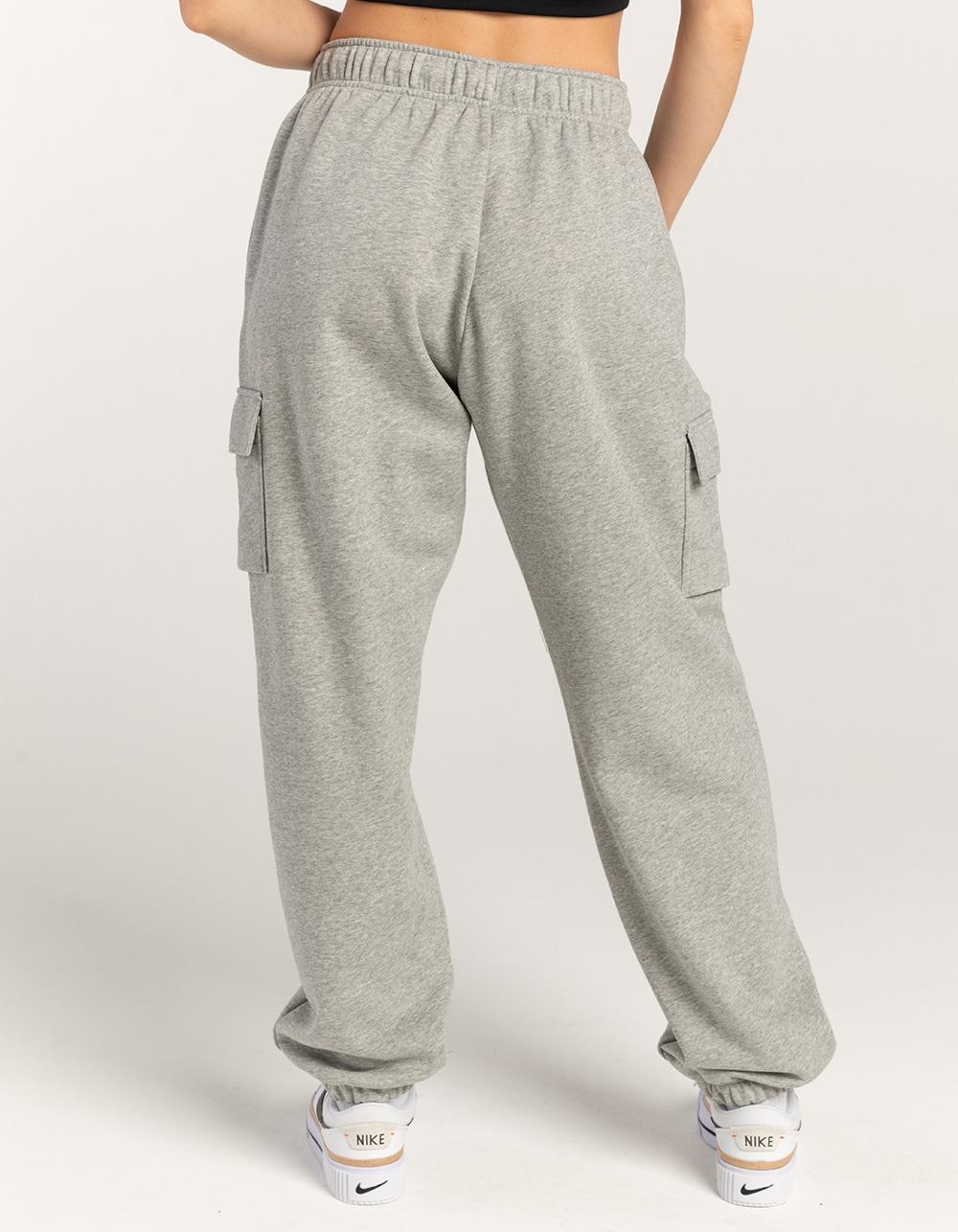 Jogger Pants Nike Women's Mid-Rise Cargo Pants Dk Grey Heather