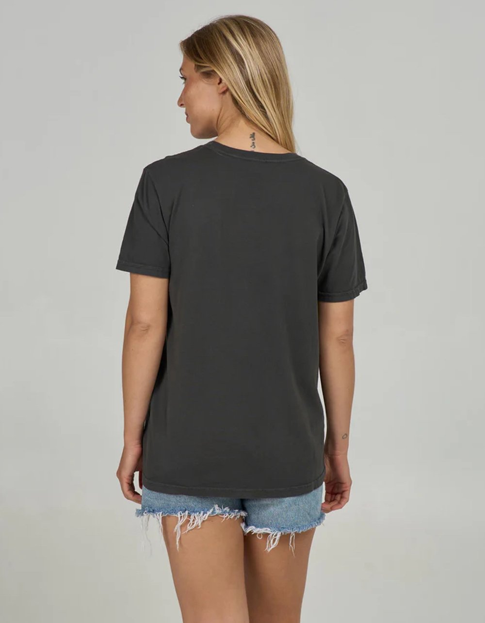 SALTY CREW Vacation Womens Boyfriend Tee - CHARCOAL