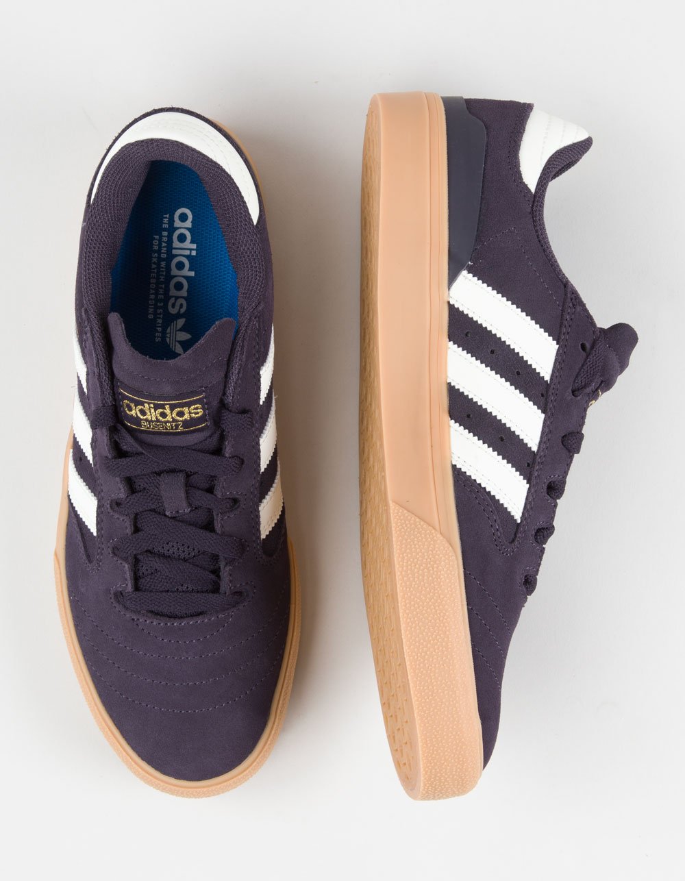 ADIDAS Busenitz Vulc II Mens Shoes - BLACK/KHAKI
