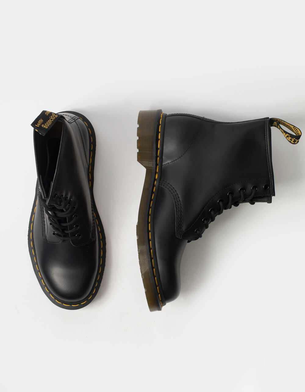 DR. MARTENS 1460 Smooth Leather Mens Boots - BLACK