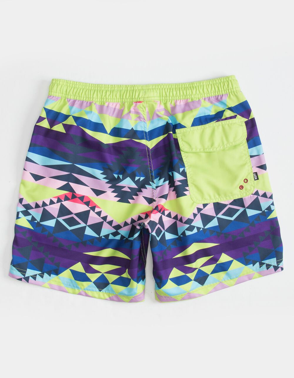 NEFF Untraditional Mens Volley Shorts - NEON GREEN | Tillys
