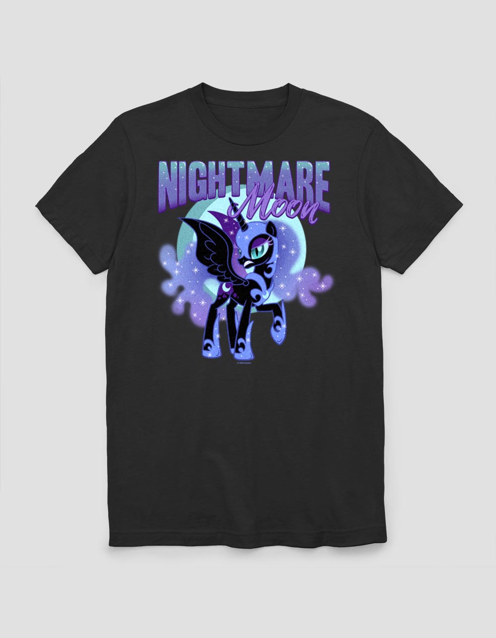 MY LITTLE PONY Nightmare Moon Unisex Tee - BLACK