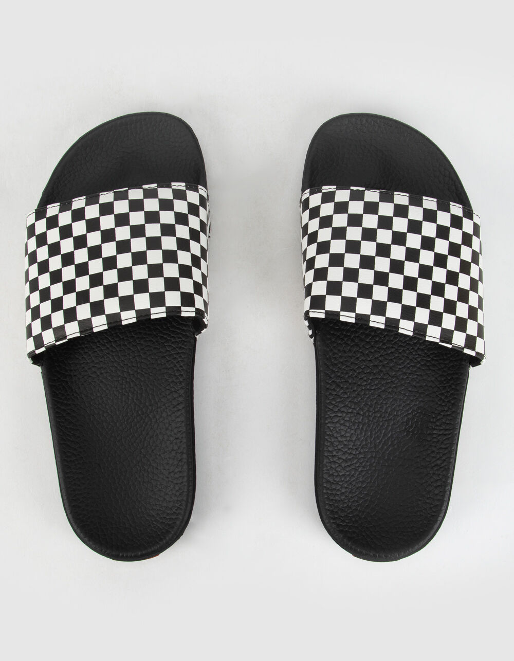 VANS Checkerboard Juniors Slide Sandals - CHECKER | Tillys