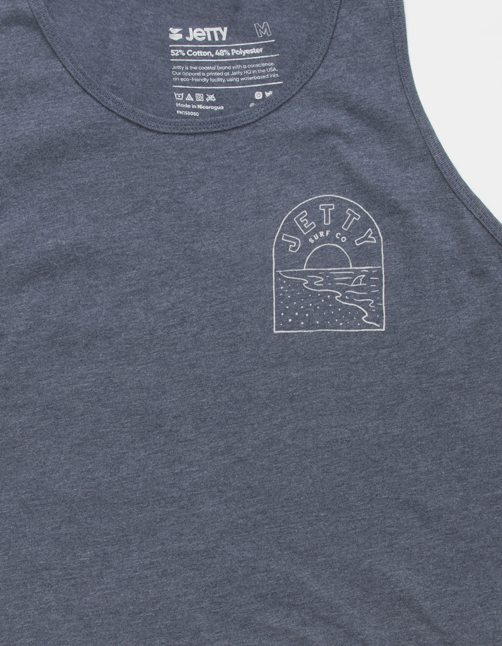 JETTY Windswept Mens Tank Top NAVY Tillys