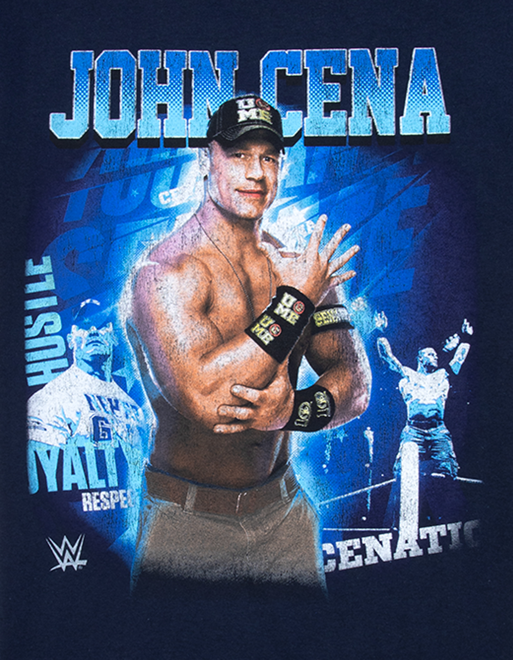 WWE John Cena Boys Tee - NAVY