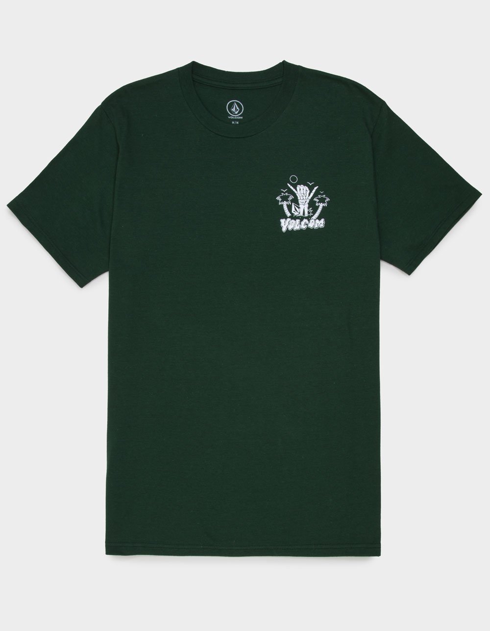 VOLCOM Hawaii Bones Mens Tee - OLIVE