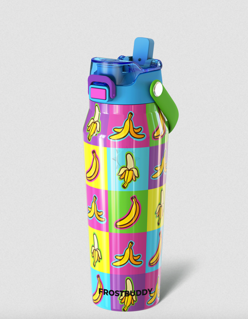 FROST BUDDY Bottle Buddy 24 oz Water Bottle - GO BANANAZ