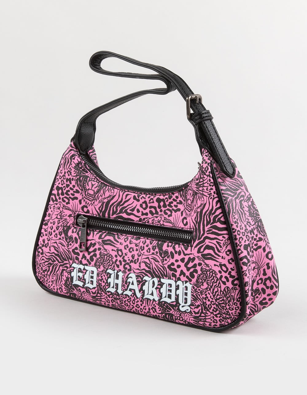 ED HARDY Ricki Hobo Shoulder Bag - PINK