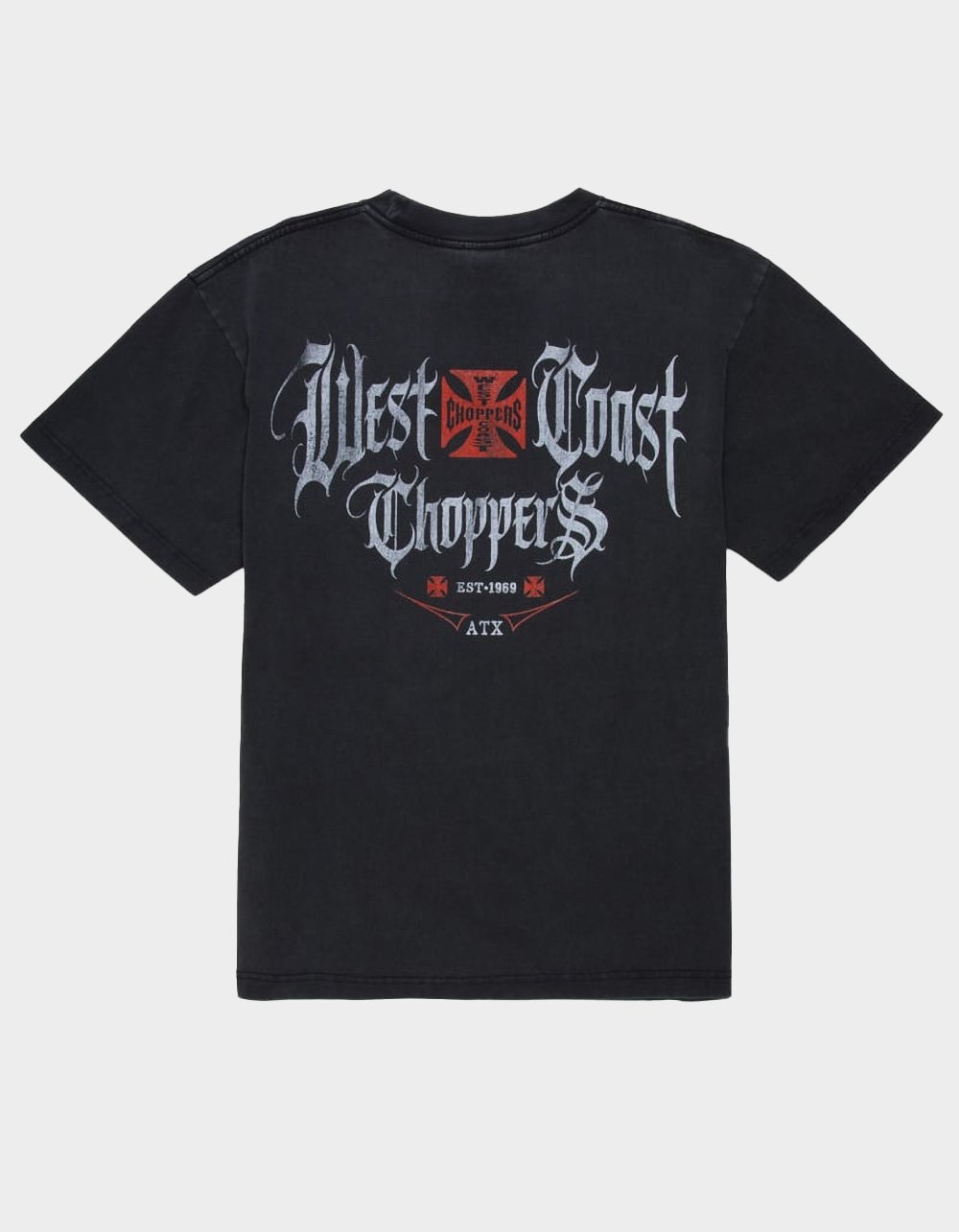 WEST COAST CHOPPERS Script Boys Tee - BLACK