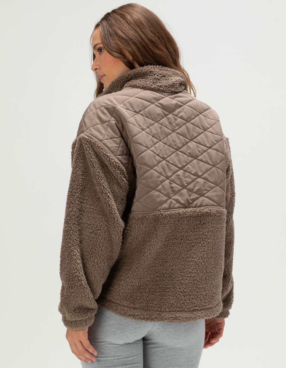 THE NORTH FACE Cabin Womens Fleece Jacket - MOCHA