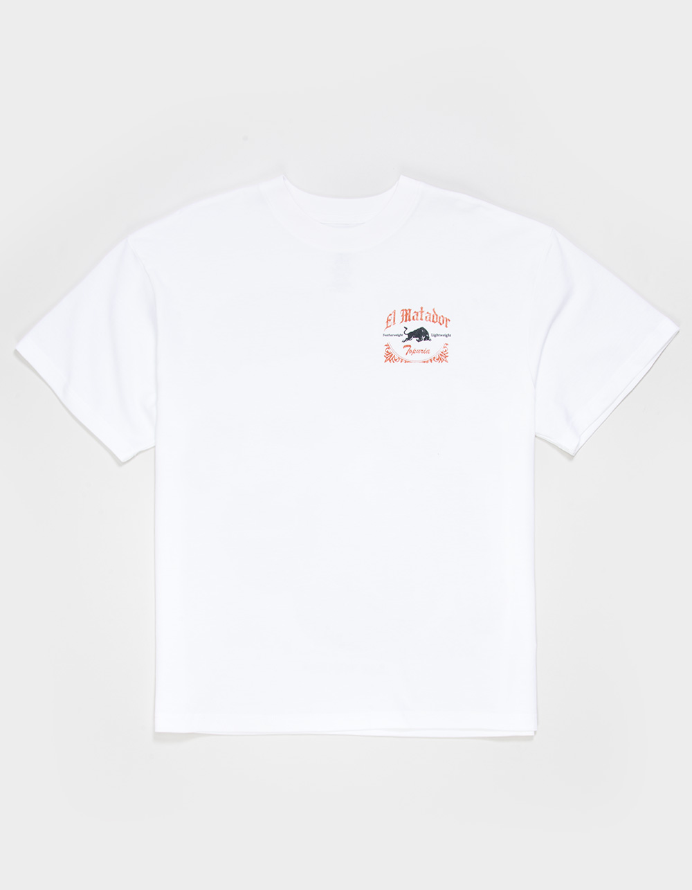 UFC Topuria El Matador Mens Boxy Tee - WHITE