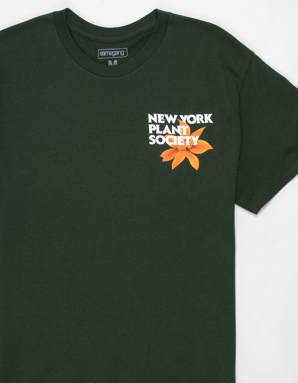 SAME GANG New York Botanical Mens Tee - FOREST