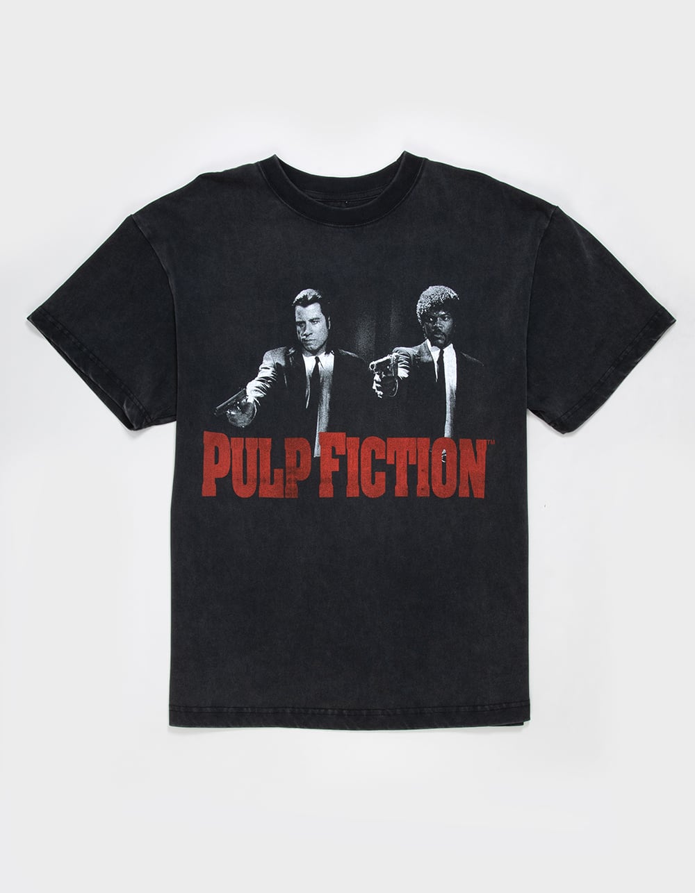 PULP FICTION Stick Up Mens Boxy Tee - WASHED BLACK