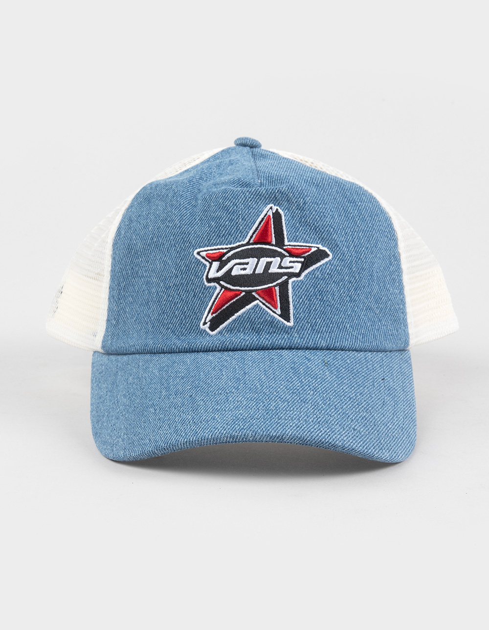 VANS Marked Jockey Trucker Hat - BLUE COMBO