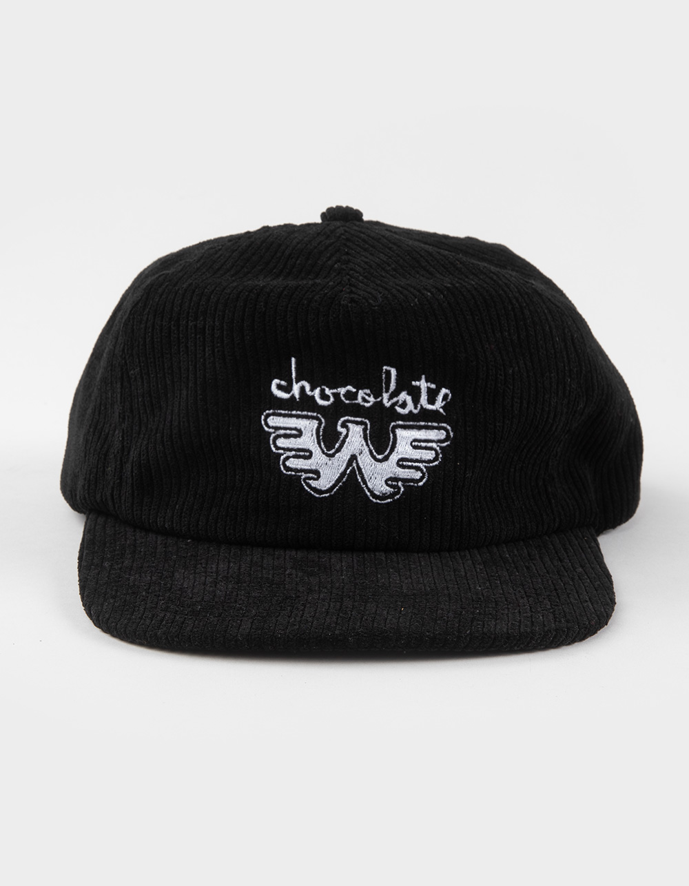 CHOCOLATE Waylon 5 Panel Snapback Hat - BLACK