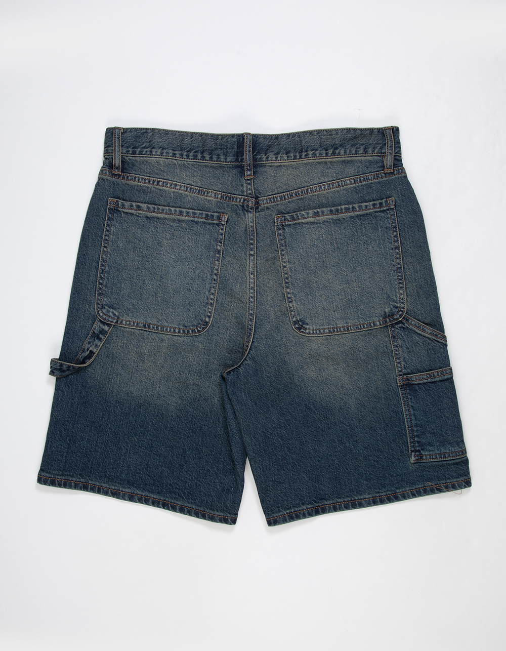 RSQ Mens Loose Carpenter Jorts - DRK DRTY DNM