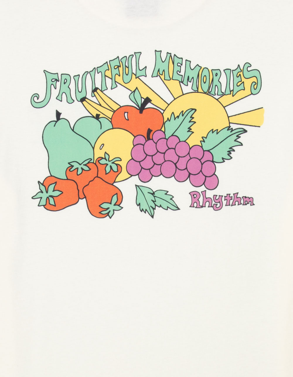 RHYTHM Market Vintage Mens Tee - OFF WHITE