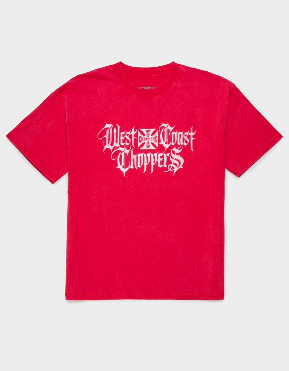 WEST COAST CHOPPERS RED Wings Mens Tee