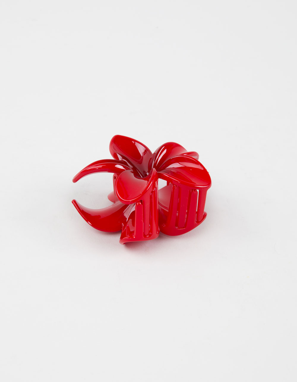 FULL TILT Hibiscus Flower Hair Claw Clip - RED