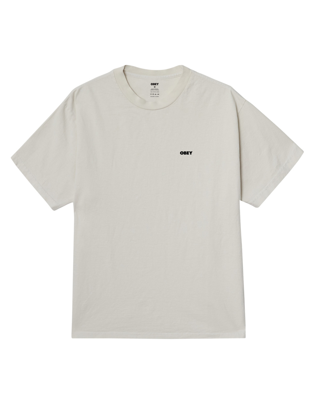 OBEY Bold Icon Face Mens Tee - WHITE