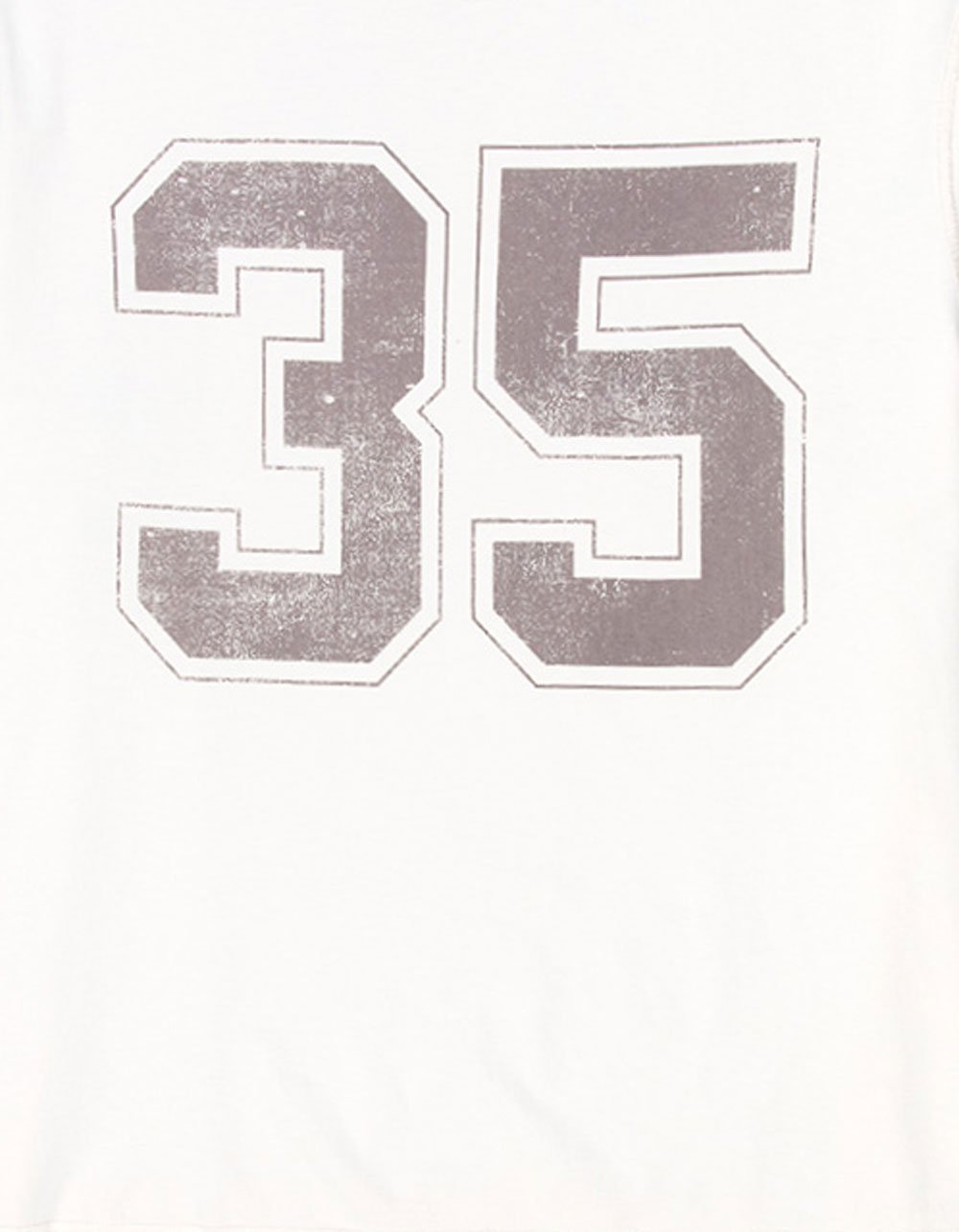 RSQ Mens Jersey Boxy Tee - OFF WHITE