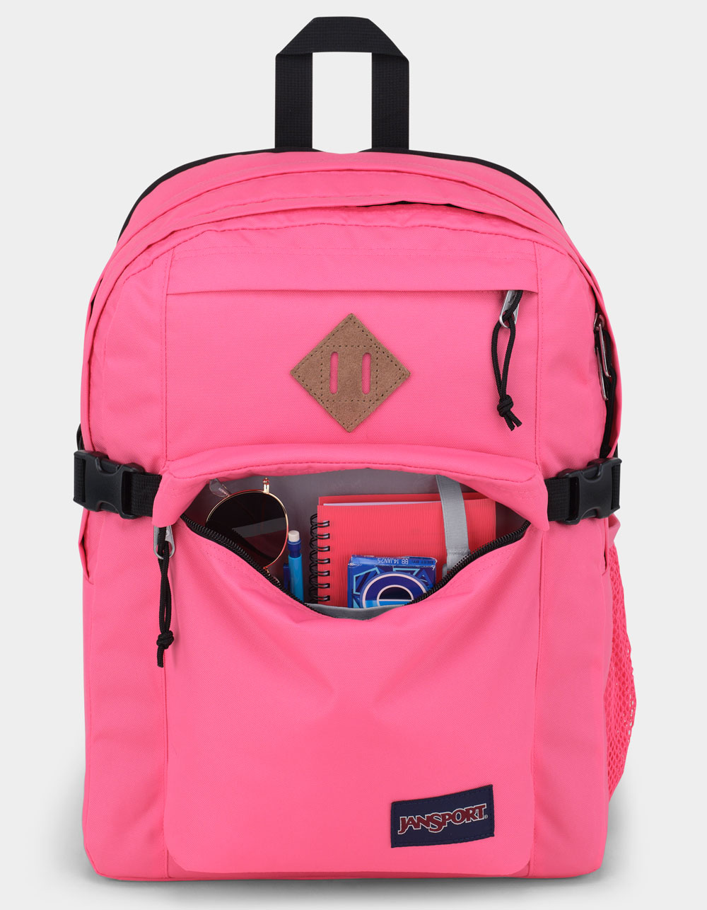 JANSPORT Main Campus Backpack - POSH PINK
