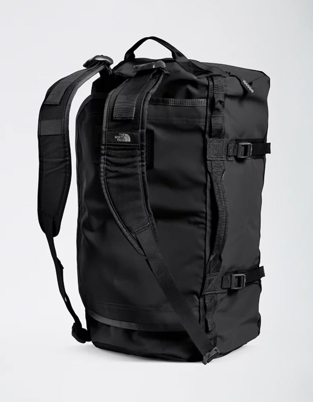 THE NORTH Base Camp Small Duffle Bag - BLACK WHITE Tillys