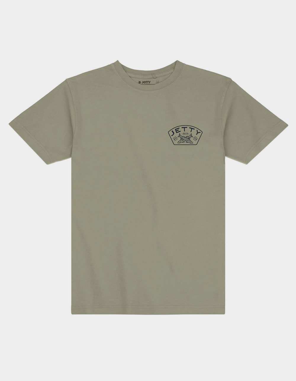 JETTY Gills Mens Tee - GREEN